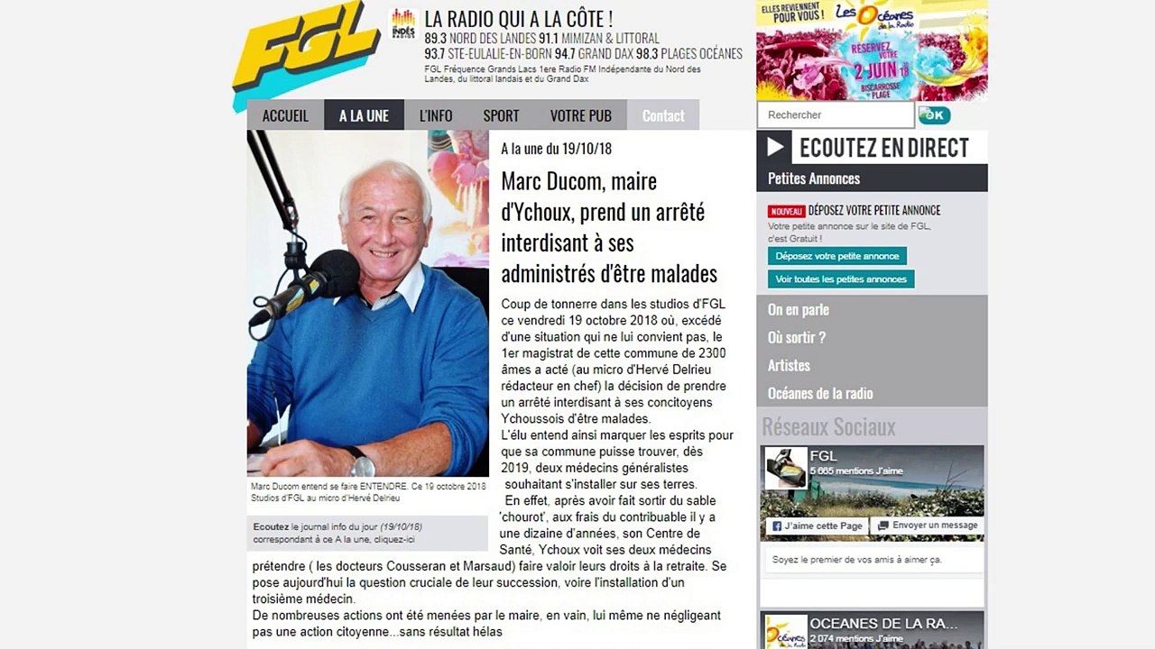 Déserts médicaux : la demande culottée d'un maire à ses concitoyens