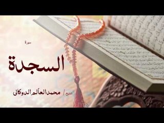 سورة السجدة | بصوت القارئ الشيخ محمد العالم الدوكالى