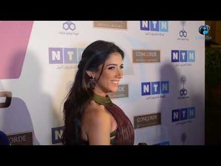 تكريم نايل دراما | الاطلالة الجميلة لمى عمر