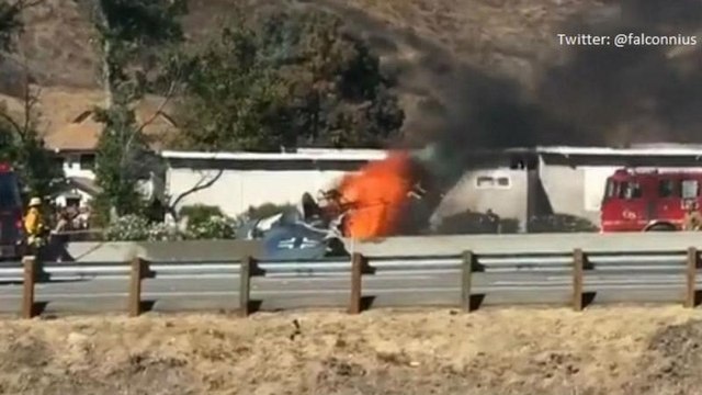 Lezuhant egy második világháborús repülőgép-replika az USA-ban