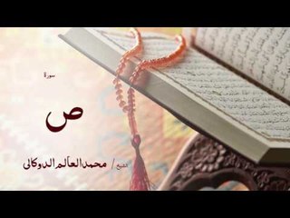 سورة ص | بصوت القارئ الشيخ محمد العالم الدوكالى