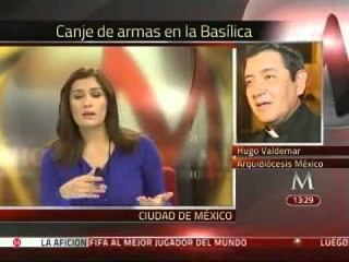 Hugo Valdemar habla del intercambio de armas por juguetes