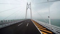 Opera mega puente de Hong Kong-Macao a China continental