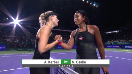 Kerber beats US Open champ Osaka