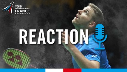 YONEX IFB - 1/16 - La réaction de Brice Leverdez