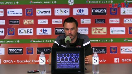 Vidéo - le point presse du coach Hervé Della Maggiore avant la réception de l'AS Béziers