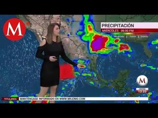 El clima de la tarde del 23 de octubre, con Arlett Fernández