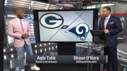 Talib breaks down how Rams will play Rodgers