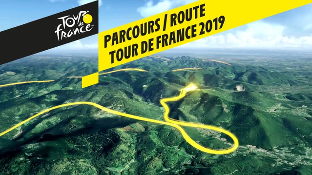 Parcours / Route 3D - Tour de France 2019