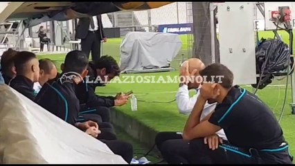 VIDEO - MARSIGLIA-LAZIO, IL WALKAROUND DEI BIANCOCELESTI AL VELODROME