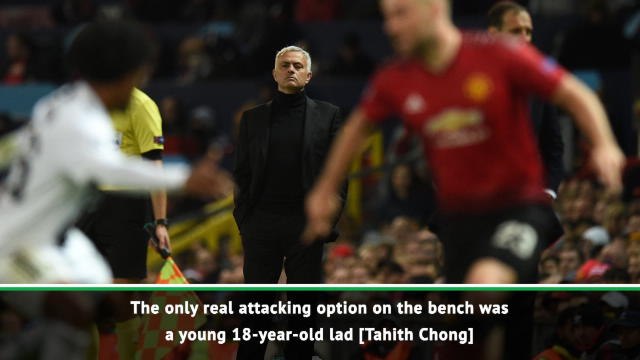 Mourinho explains why he didn't use any subs in Juve defeat