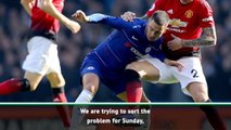 Sarri sweats on fitness of Chelsea star Hazard