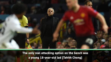 Tải video: Mourinho explains why he didn't use any subs in Juve defeat