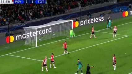 Harry Kane Goal - PSV Eindhoven vs Tottenham Hotspur 1-2 24/10/2018