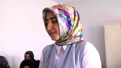 Hastanedeki görevliye kızdı okuma yazma öğrendi - MUŞ