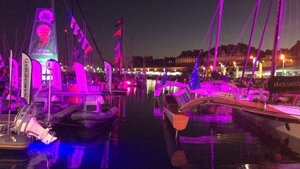Lumière sur les bateaux de la Route du Rhum