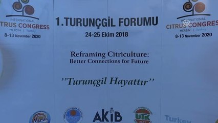 14. Uluslararası Turunçgil Kongresi'ne Doğru