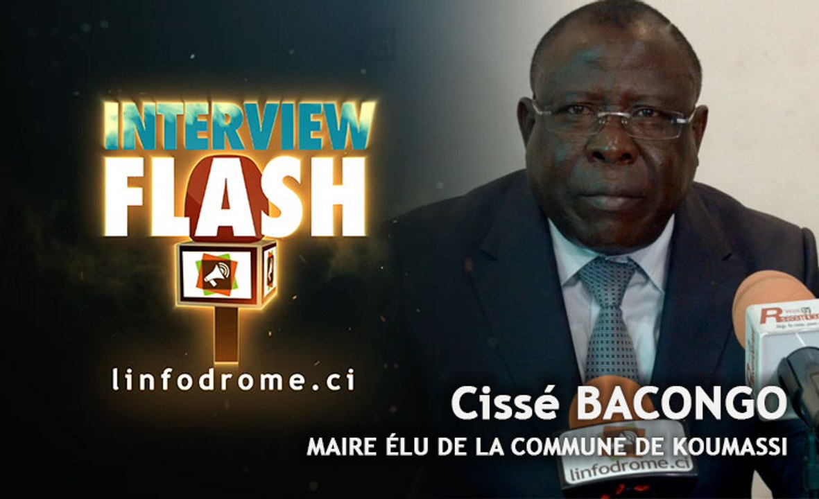 Interview Flash / Municipales 2018 : Le Ministre Cissé Bacongo se confie à linfodrome.ci