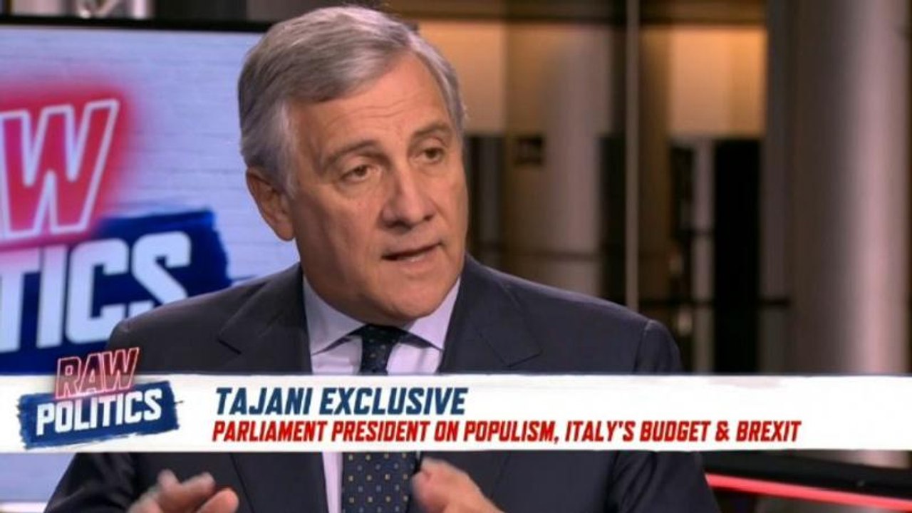 Raw Politics: Exclusive interview with Tajani, plastic ban debate