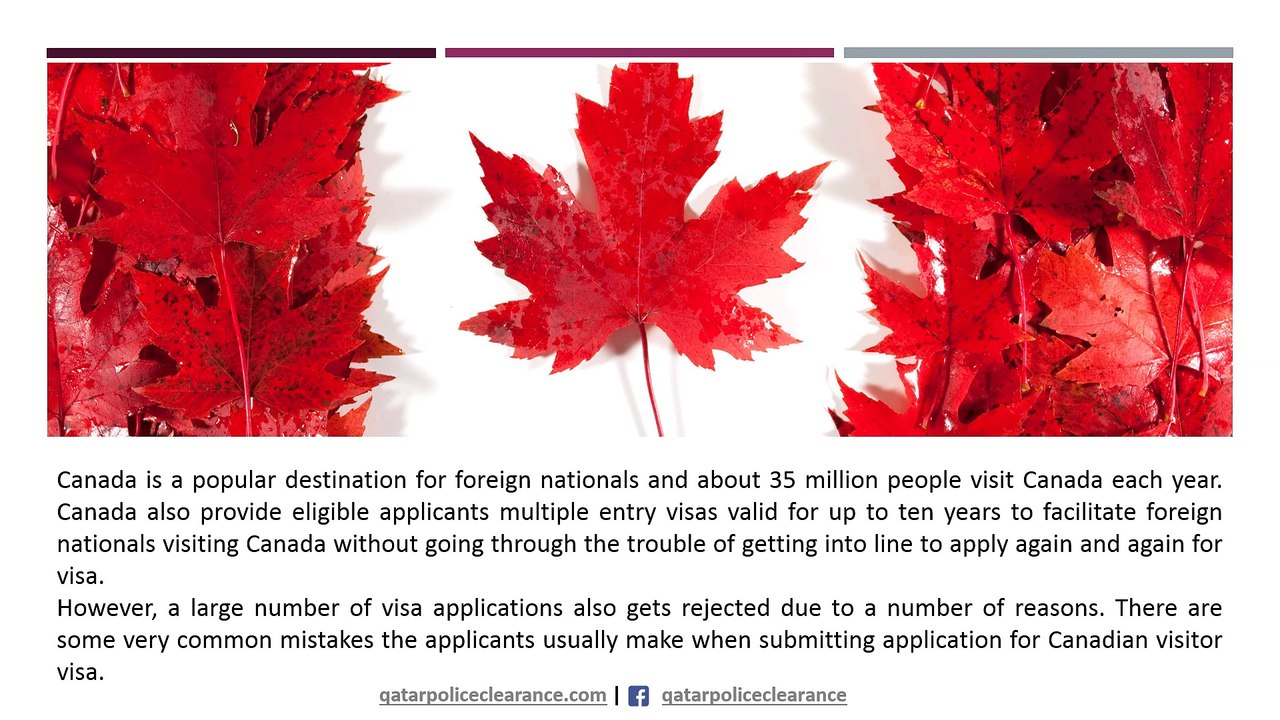 Mistakes to Avoid When Applying For Canada Visitor Visa