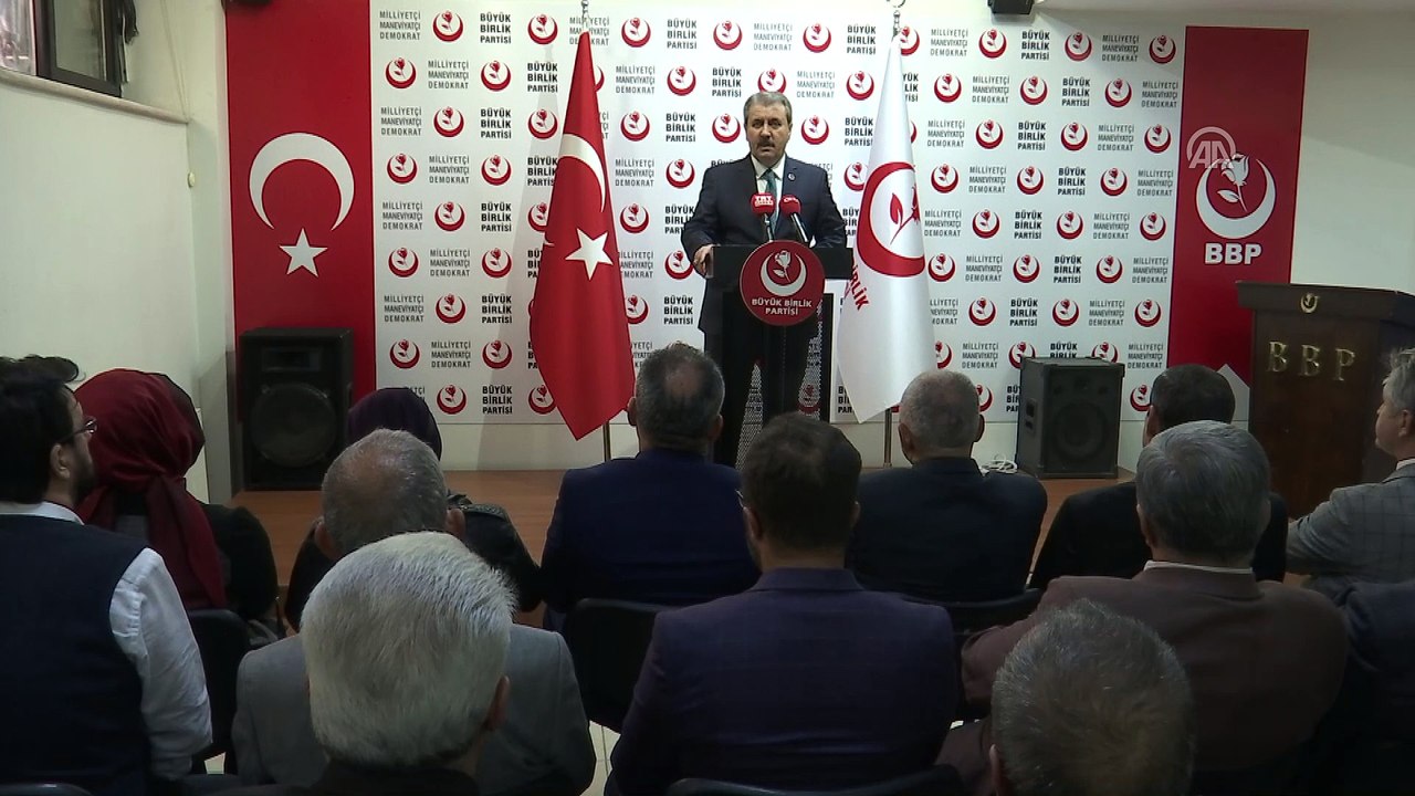 Destici: 'Cumhur İttifakı milletin karar verdiği bir birlikteliktir' - ANKARA