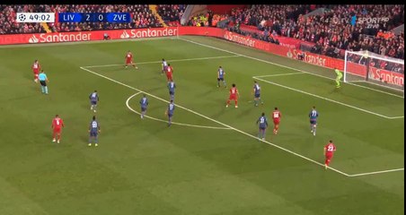 Salah Second (Penalty) Goal - Liverpool vs Crvena Zvezda   3-0  24.102.018 (HD)