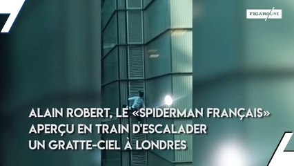 فيديو: القبض على "الرجل العنكبوت الفرنسي" لهذا السبب
