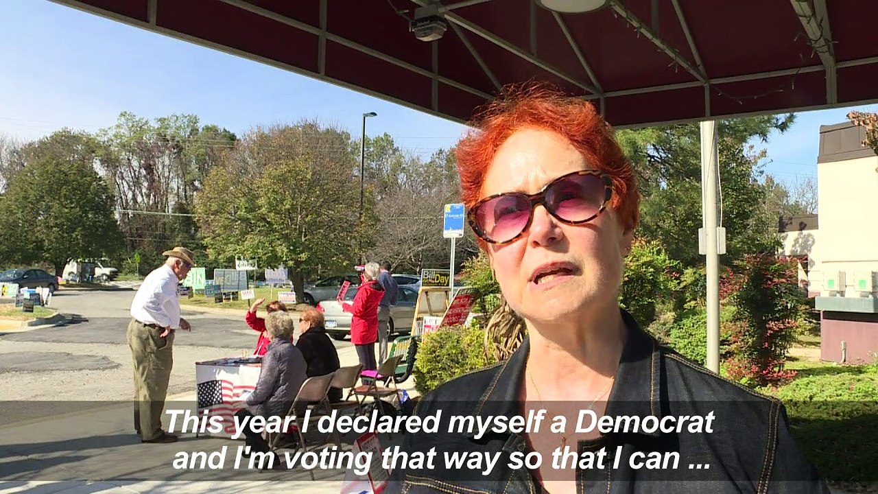 Long lines for midterm poll early voting