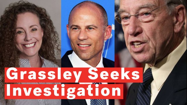 Grassley Refers Kavanaugh Accuser Julie Swetnick and Her Lawyer Michael Avenatti To DOJ
