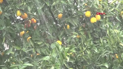 Hatay'da Sağanak Yağış Etkili Oldu