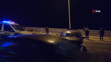 Kontrolden Çıkan Otomobil Karşı Yönden Gelen Otomobille Çarpıştı: 1 Yaralı