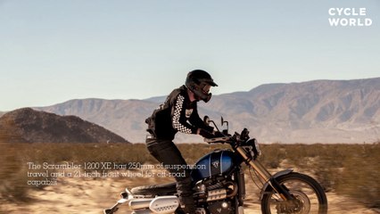 2019 Triumph Scrambler 1200 XC And Scrambler 1200 XE First Look