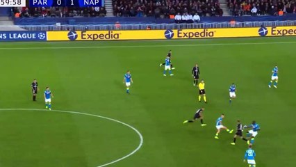 [OWN GOAL MARIO RUI] PSG vs Napoli