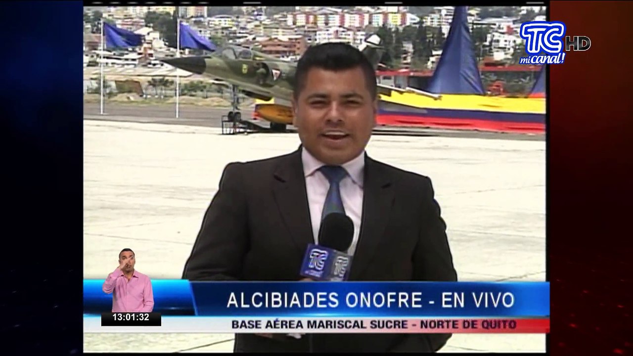 Celebración del día de la Fuerza Aérea de  Ecuador