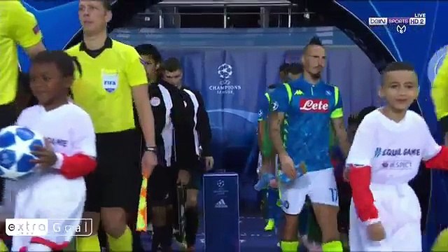 ملخص أهداف باريس سان جيرمان 2-2 نابولي بتعليق عصام الشوالي