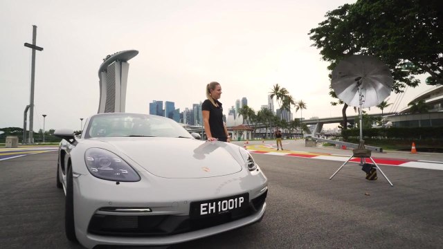 Angelique Kerber before the 2018 WTA Finals