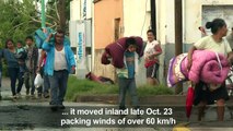 Mexican residents deal with damage after Hurricane Willa (2)