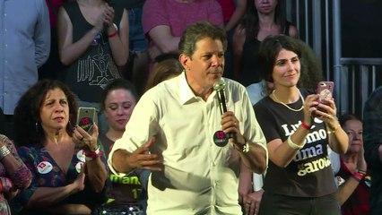 Artistas em apoio a Haddad