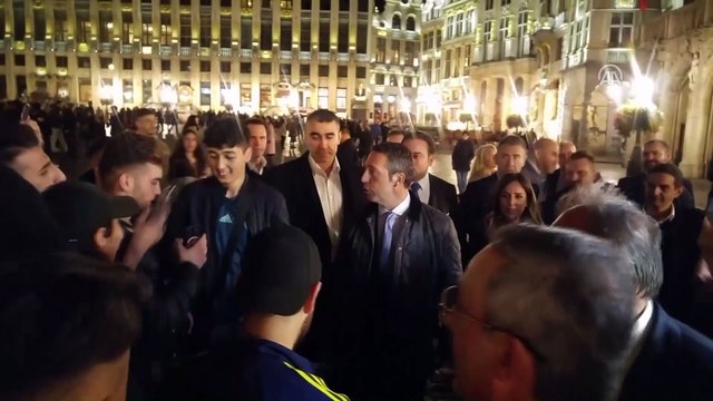 Belçika'da Fenerbahçe coşkusu(2) - BRÜKSEL