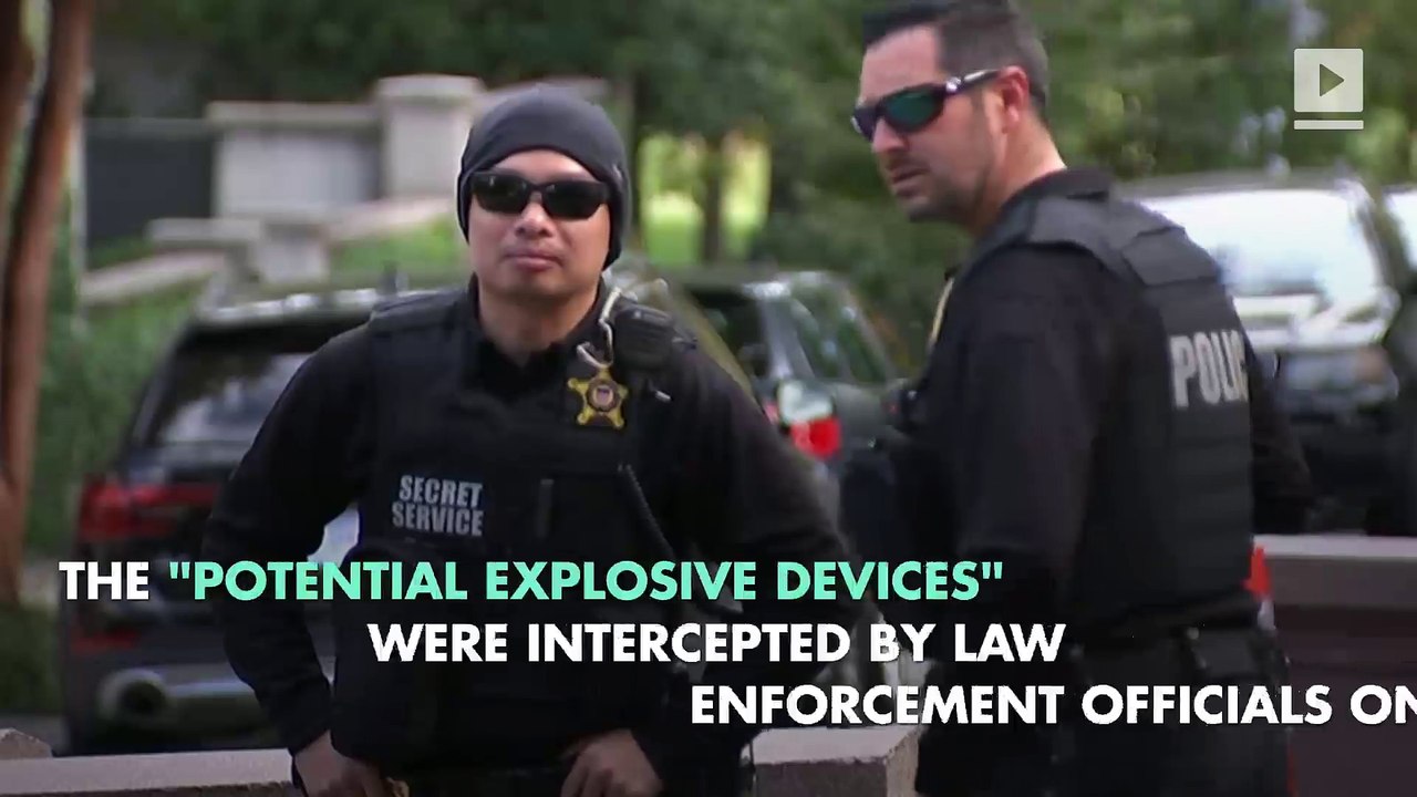 Trump Condemns Mail Bombing Attempts on Clintons, Obamas