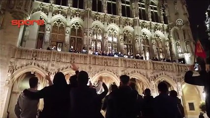 Brüksel'de "Ali Koç başkan, F.Bahçe şampiyon" tezahüratı