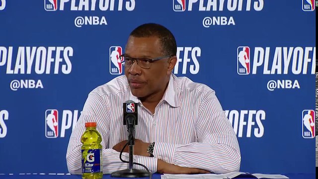 Alvin Gentry Postgame conference Pelicans vs Warriors Game 1 April 28, 2018 NBA Playoffs