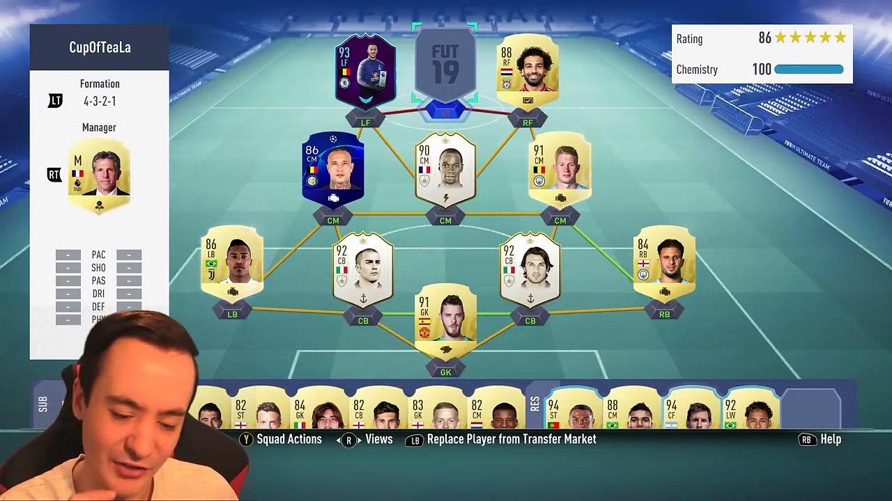 A HUGE WALKOUT PACKED FOR CHRIS!!! - FIFA 19 ULTIMATE TEAM PACK OPENING