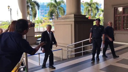 Zahid arrives at KL court to offer ‘moral support’ to Najib