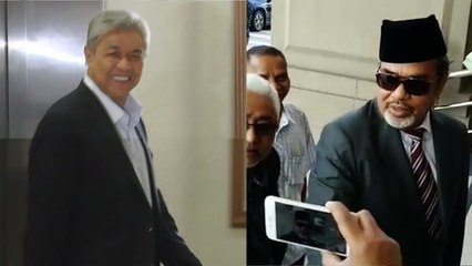 Zahid, Tajuddin show support to Najib
