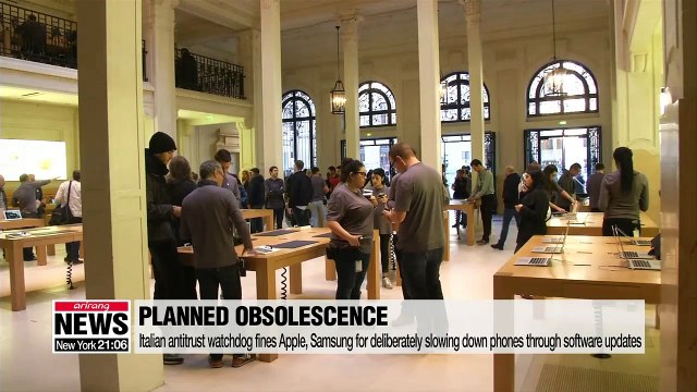 Italian antitrust watchdog fines Apple, Samsung for deliberately slowing down phones through software updates