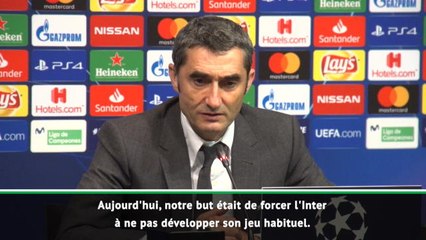 Groupe B - Valverde : "L'absence de Messi était dans toutes les têtes"