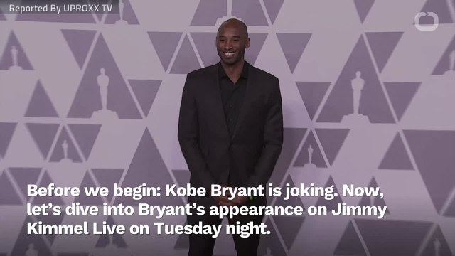 Kobe Bryant Jokes He’ll Consider Coming Out Of Retirement If The Lakers Start 0-5