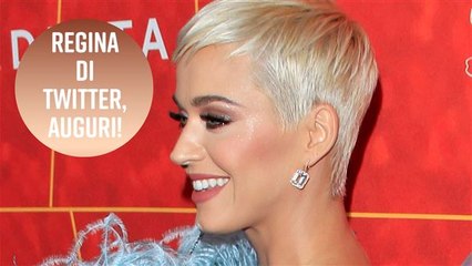 Buon compleanno, Katy Perry, regina di twitter!