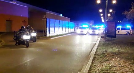 Manifestation des ambulanciers à Strasbourg